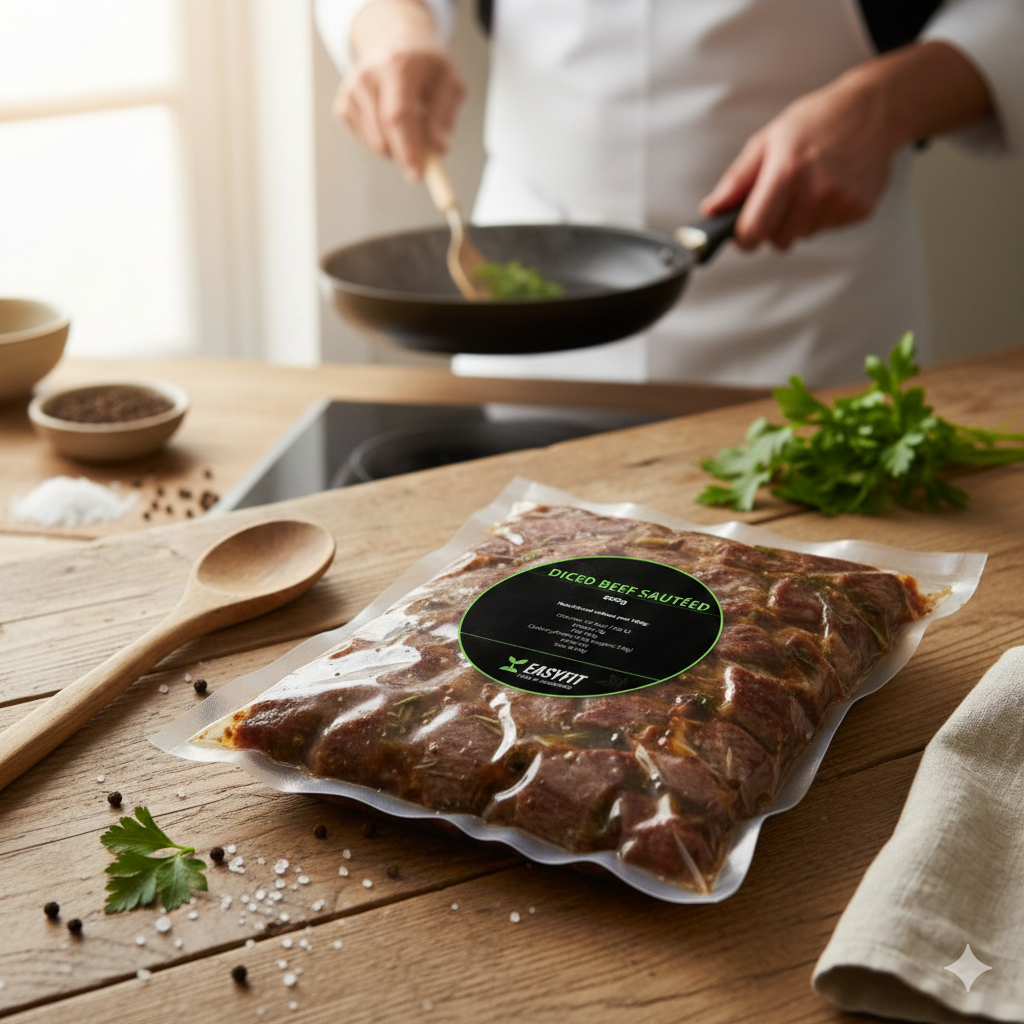 Rindfleisch in Würfeln 600g